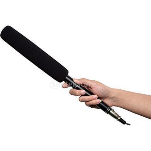 21cm Long Foam Sponge Windscreen Shotgun Cover for Microphone