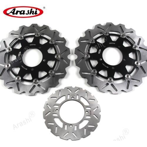 Arashi 1 Set For KAWASAKI Z1000 SX 1000 ABS 2011 2012 2013 2014 2015 CNC Floating Front Rear Brake Disc Rotors Z1000SX - ABS