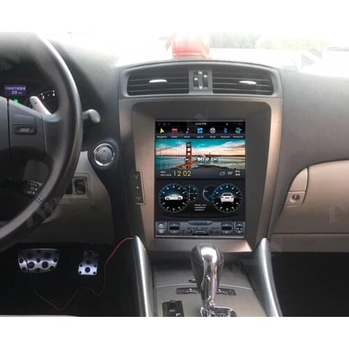 Tesla Style Android PX6 4GB Vertical Screen Car GPS Navigation For LEXUS IS250 IS350 Head Unit Multimedia Player Auto Radio