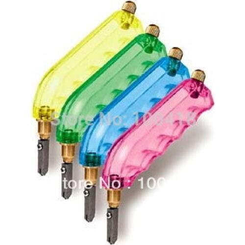 Free shipping of 10pcs oil glass cutter Pistol grip oiled glass cutter
