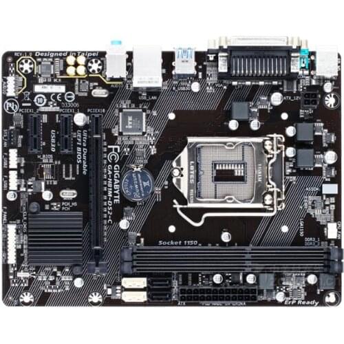 For Gigabyte GA-H81M-Gaming 3 Original Used Motherboard H81M-Gaming 3 H81 Socket LGA 1150 DDR3 USB3.0 SATA3.0