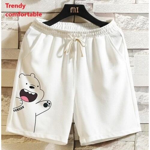 Mens Shorts Summer Latest Beach Shorts Loose Printing Casual Comfortable Trend Shorts M-3XL