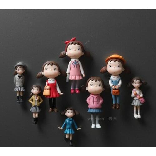 Cartoon Little girl fridge magnet magnet