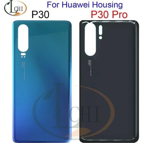 Original for Huawei P30 Pro Battery Cover P30 Rear Door P30 Pro Housing Back Case Replac Phone For Huawei P30 Battery Cover