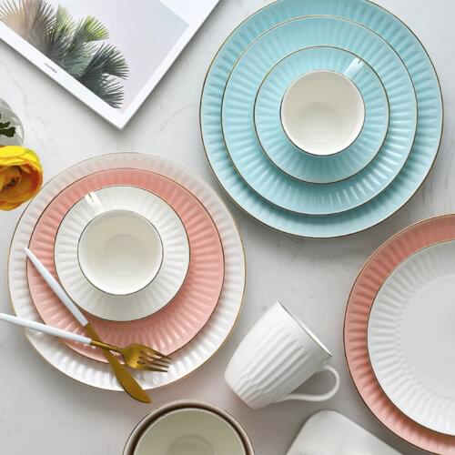 Наборы тарелок PDQ China At AliExpress