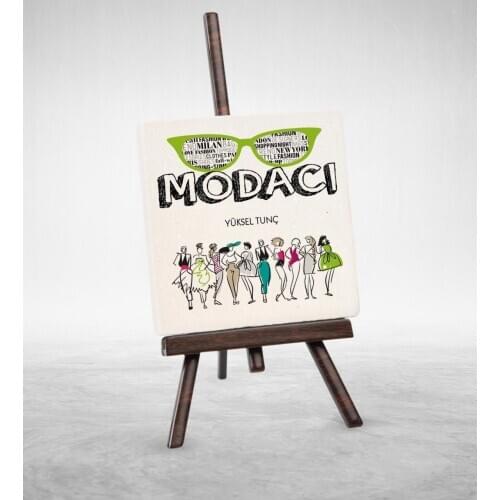 Personalized Professional Fashionista Şovaleli Natural Stone