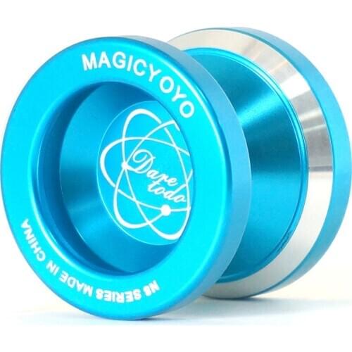 3 Colors Professional Yoyo Magic Yoyo N8 Aluminum Alloy Metal Yoyo 8 Ball KK Bearing with Spinning String Kids Toys for Gift
