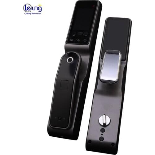 Qleung S920max Hot Sale Face Recognition Lock Automatic Password Card Tuya APP Wifi Fingerprint Samrt Door Lock
