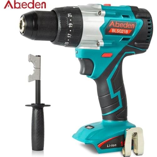 Abeden Electric Screwdriver Hand Drill Cordless Power Tools for Makita 18V Battery Compatible Woodworking Drilling Machine