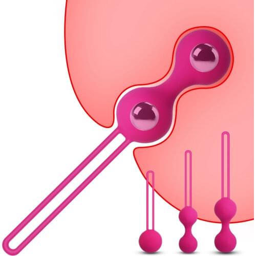 Vaginal Balls Trainer Silicone Smart Ben Wa Balls Vagina Tighten Exercise Machine Kegel Geisha Ball Adult Sex Toy for Women