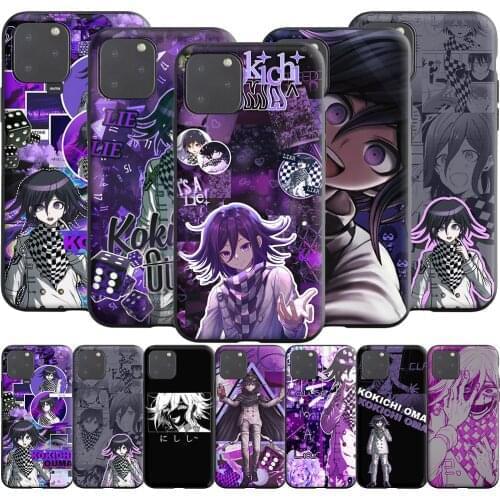 Kokichi Ouma Silicone Case for Apple iPhone 13 12 Mini 11 Pro XS X XR Max 8 7 6S 6 Plus SE 5S