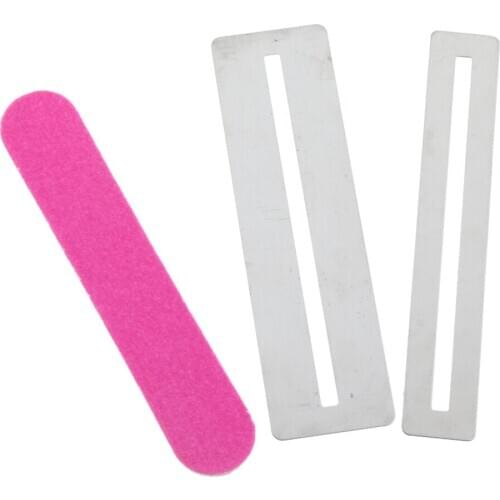 Stainless Steel Fingerboard Fret Guard Protector+Fretwire File Sanding Polish Luthier Tool