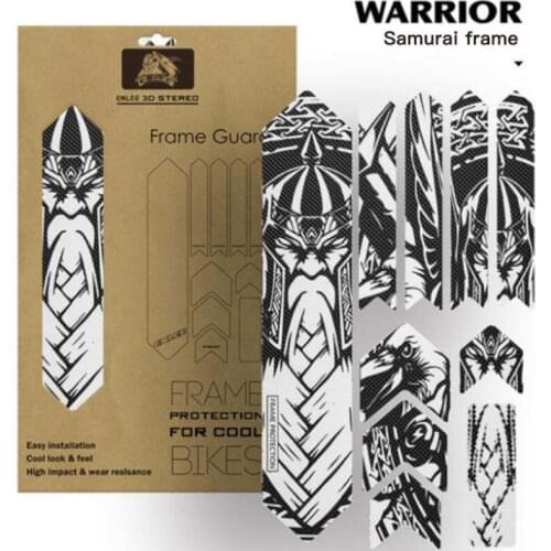 3D MTB Mountain Bike Scratch-Resistant Protect Frame Protector Removeable Sticker Road Bicycle Paster Guard Cover Bike Stickers