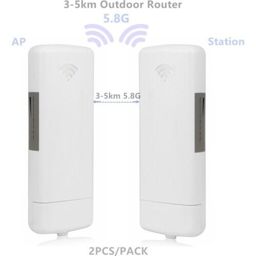 9344 9331 Outdoor AP Router 3-5km Chipset WIFI Router WIFI Repeater CPE Long Range 300Mbps5.8G AP Bridge Client Router repeater