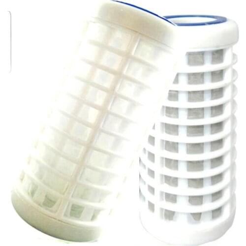 Water Filter Parts 5 inches nylon filter or stainless steel filter with siliphos balls