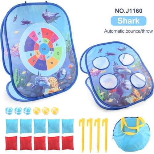 Childrens Bag Toss Game For Kids Indoor Outdoor Play Double Sided Toss Board Fidget Toys Anti Stress Toy Sets For Kids Gift