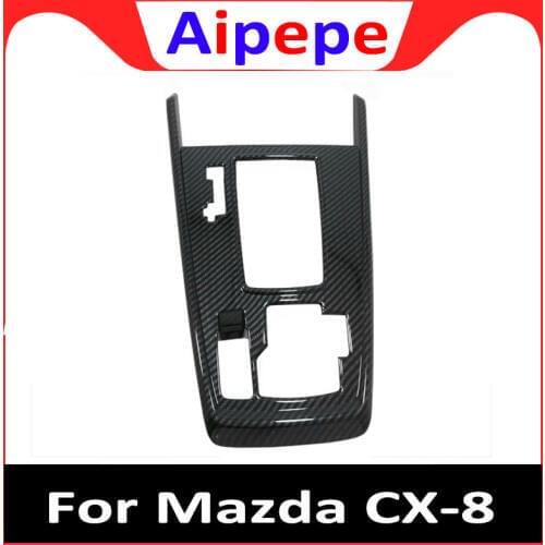 For Mazda CX-8 CX 8 CX8 2017 2018 ABS Car Gear Shift Panel Cover Center Control Gear Shifter Frame Trim Protector Car Accessory