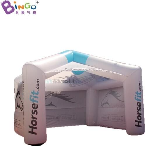 Customized 5X5X4 Meters Logo Printed Inflatable Concession Tent For Advertising Toy BG-T0336