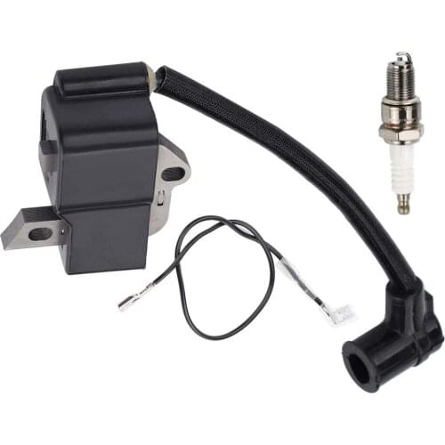Ignition Coil with Gasket Spark Plug for STIHL FS75 FS80 FS85 FC85 HT70 HT75 HL75 HL75K HS75 HS80 HS85 KM85 Hedge Trimmer Edger