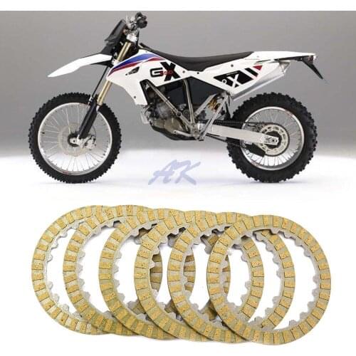 Road Passion 6pcs Motorcycle Clutch Friction Plates Kit For BMW G450X G450 G 450 X 450X 2009