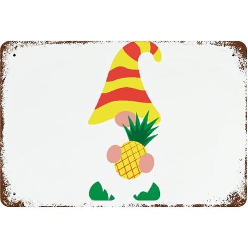 Summer Beach Ocean Coastal Decoration Farmhouse Decoration Retro Chic Wall Decoration Interesting Cafe Bar Metal Wall Sign