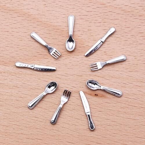 12pcs/set 1:12 Home Garden Tableware Miniatures Home Scene Furnishings Emulational Furniture model Dollhouse Home Decoration