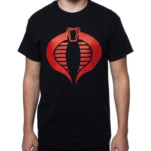 Funny Design Crew Neck Cotton Short-Sleeve Fashion T Shirt Mens Black Commander T-Shirt