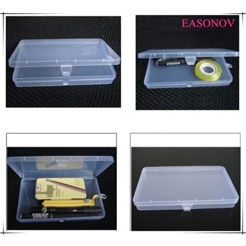 PP rectangular transparent box plastic box jewelry parts element small box