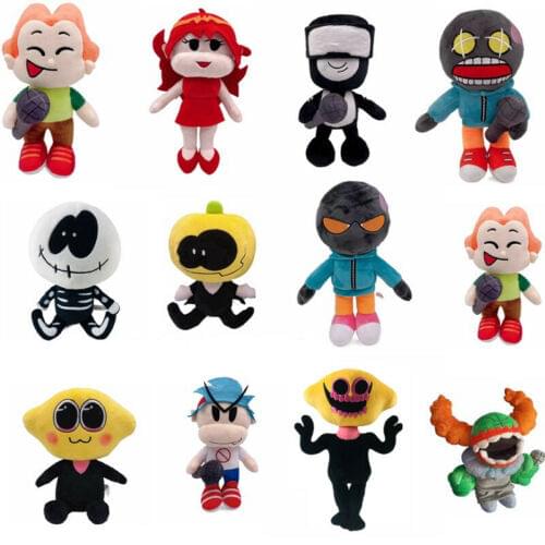 20-25CM Friday Night Funkin Plush Toys Hot Game Spooky Month Plush Toys Soft Game Plush Birthday Stuffed Doll Christmas Gifts