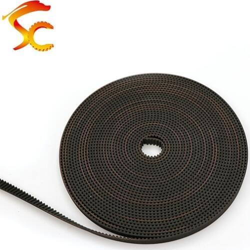 High quality 1Meters/lot GT3 9mm width open ended rubber timing belt for laser engraving CNC machines Free shipping(3GT 9MM)
