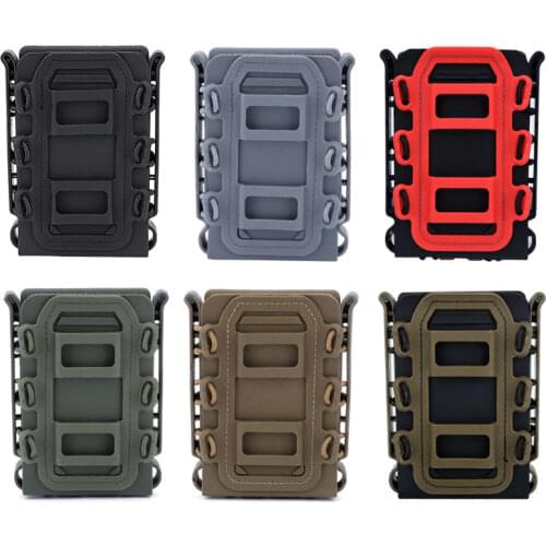 Military Tactical Magazine Pouch Bag M4 5.56 7.62 Army Airsoft Pistol Quick Release Molle Mag Outdoor Hunting Gear Fast Mag