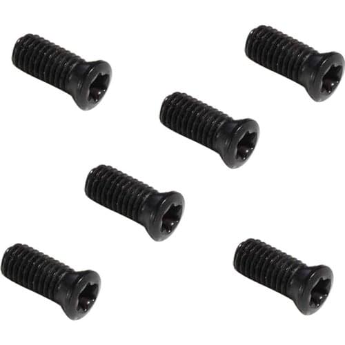 2pcs M5 Steel Torx T&TX flat head sleeve screw bolt CNC blade blades plums screws bolts 8mm-16mm length