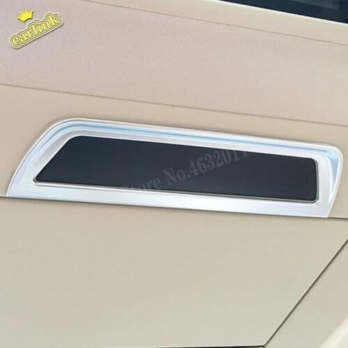 For Toyota Alphard Accessories 2016 2017 2018 ABS Matte Car screen frame strip decoration Cover Trim car styling 1pcs