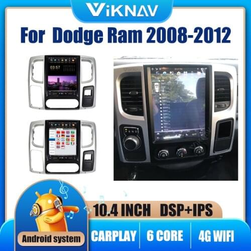 2din Android PX6 screen Car Radio For Dodge ram 2008-2012 Car Stereo radio DVD multimedia player head unit