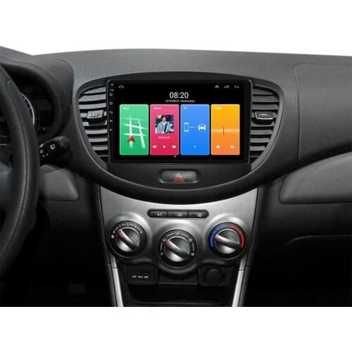 For HYUNDAI I10 2007-2013 Car Radio HD Autoradio Multimedia Player 2DIN Auto Audio Car Stereo MP5 Bluetooth Head Unit Android 11