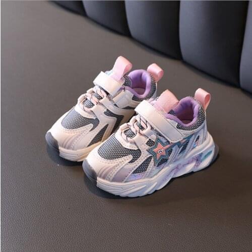 Childrens Running Sports Kids Shoes Casual Mesh Breathable Lightweight Boys Shoes Outdoor Girls Sneakers Designer Kids Shoes