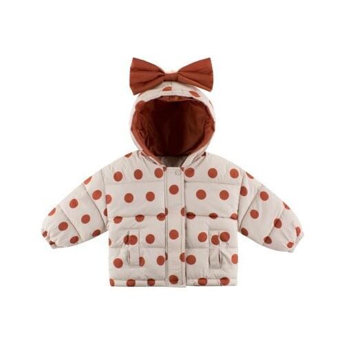 2020 New Childrens Down Jackets Fashion Baby Girl Warm Plus Velvet Winter Coats Toddler Outwear Baby Girl Snowsuit Parkas 2-8Y