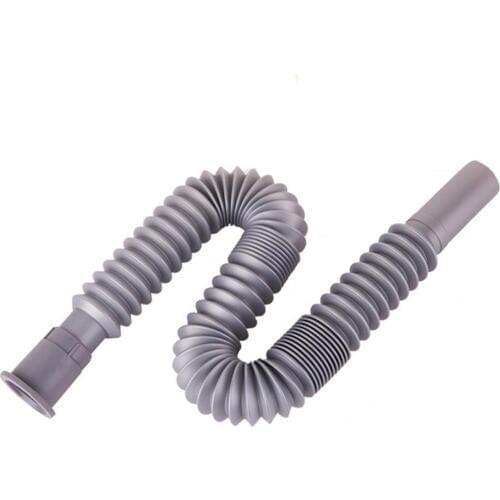 Home Bathroom Sink Drains Downcomer Wash Basin Pipe Kitchen Sewer Pipe Flexible Telescopic Hose Waste Pipe Replacements