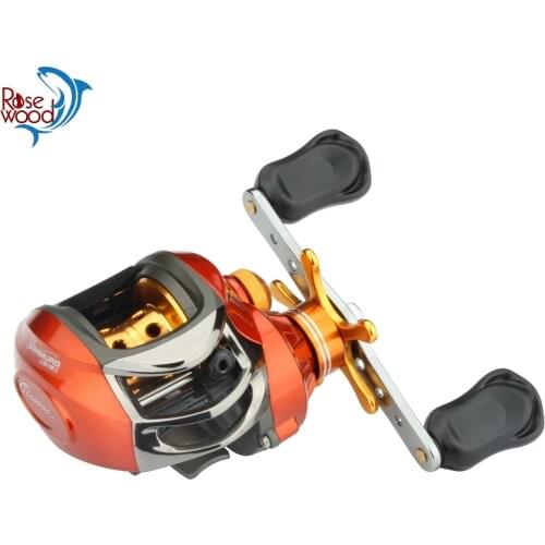 RoseWood 10BB Left Right Baitcasting Reel 6.3:1 Brake Power High Quality Saltwater Jigging Fishing Wheel Ultralight Casting Reel