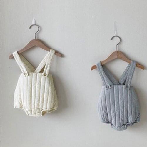 Baby Boys Romper Clothes 0-24M Newborn Girl Rompers Cotton Suspender Jumpsuit pants For Kids Baby Onesie toddler clothing