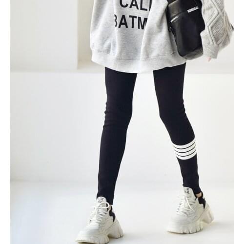 MICOCO A6397C Korean version of the fashion lines show thin elastic waist wearing thick leggings