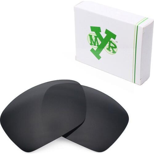 Mryok POLARIZED Replacement Lenses for Oakley Plaintiff Sunglasses Stealth Black