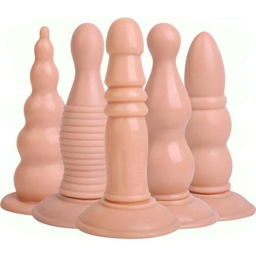 Soft Silicone Anal Plug Butt Plug Open Expander Dildo Prostate Massager Anal Dilator Male Masturbator Women Men Couples Sex Toys