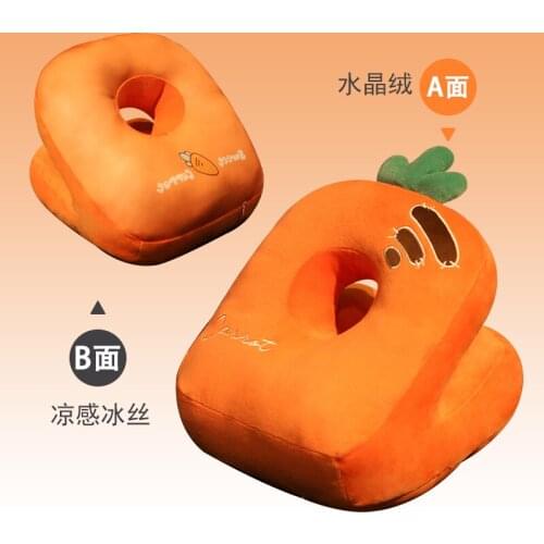 Cube Nap Sleeping Pillow For Office Bread Neck Pillow with Hand Warmer kid School Vote Sleeping on Table Creative gift for Boy