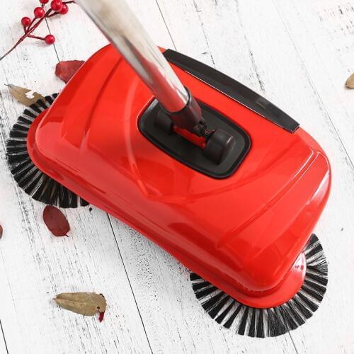 Hand push lazy broom Household sweeper Hand-push vacuum sweeper