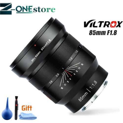 VILTROX 85mm f1.8 Full-Frame Manual Fixed focus Camera lens anti-shake system Fixed Focus Lens for Camera Sony NEX E A9 A7M3 A7R