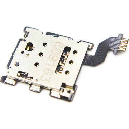 Original For HTC One M8 SIM Card Reader holder Slot Flex Ribbon Cable Repair Parts