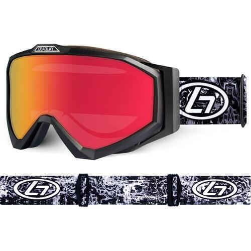 Winter Snow Sports Snowboard Goggles with Anti-fog UV Protection for Men Women Youth Snowmobile Skiing Skating mask Ski Goggles