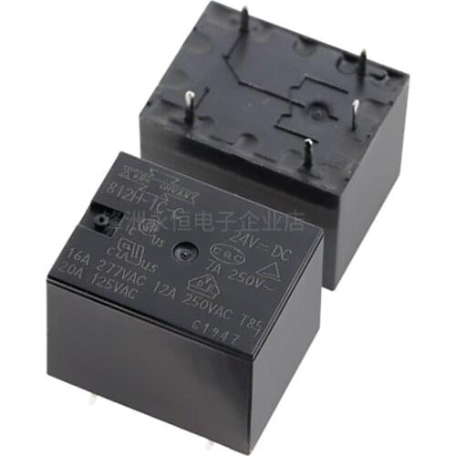 2PCS 812H-1C-C-5VDC 812H-1C-C-12VDC 812H-1C-C-24VDC 5-Pin Relay 812H-1A-C-24VDC 812H-1A-C-5VDC 812H-1A-C-12VDC 4PIN