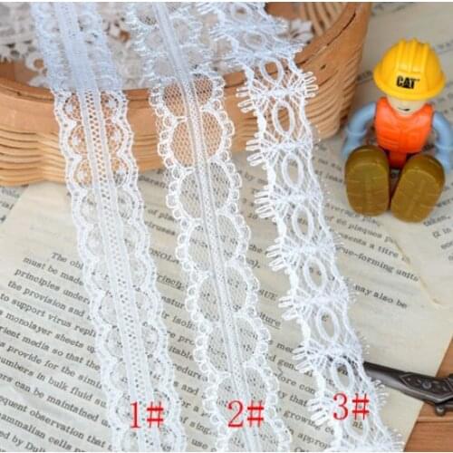 5 Meters/lot Bilateral Lace Fabric Decorative Embroideered Lace Trim DIY Garment Wedding Dress Sewing Accessories
